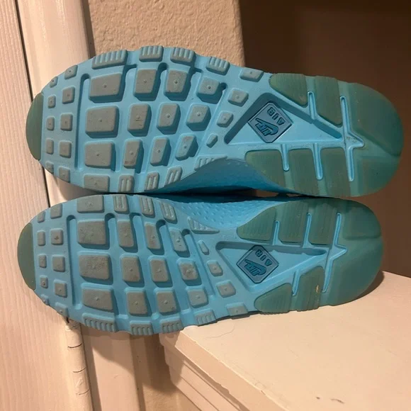Nike Air Huarache Run Ultra BR Women's 833292-400 Gamma Blue Rare Size 7 - Picture 6 of 9